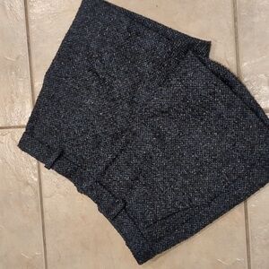 Gap Tailored Navy Blue Blizzard Wool Blend Shorts Size 00